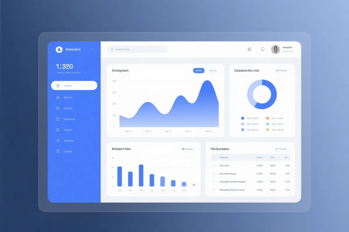 数据工具与走势图界面示意